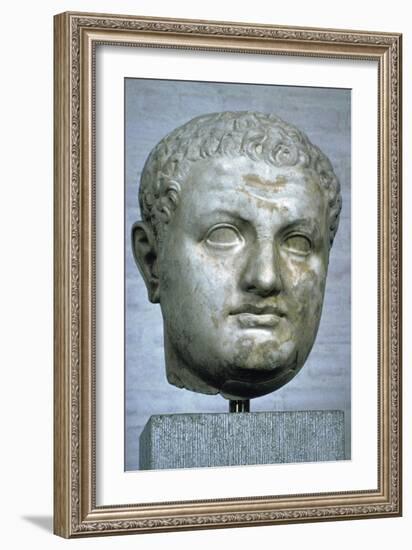 Head of the Roman emperor Titus, 1st century. Artist: Unknown-Unknown-Framed Giclee Print