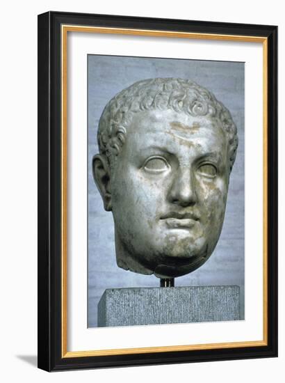 Head of the Roman emperor Titus, 1st century. Artist: Unknown-Unknown-Framed Giclee Print