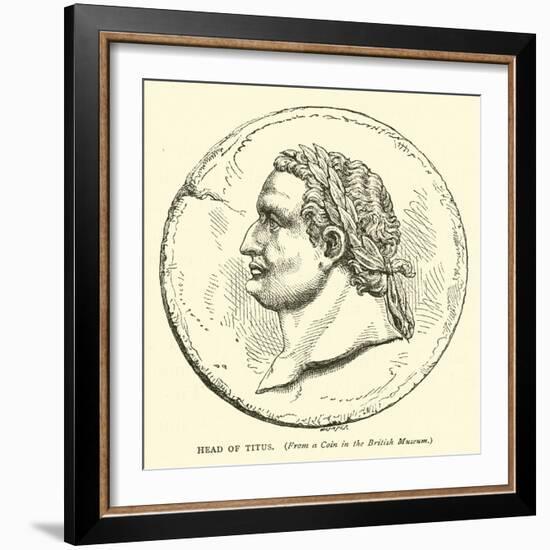 Head of Titus-null-Framed Giclee Print