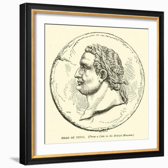 Head of Titus-null-Framed Giclee Print