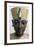 Head of Tutankhamun in Painted Wood, from Tomb of Tutankhamun-null-Framed Giclee Print