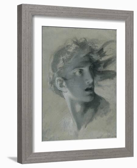 Head of Vengeance, C.1804-Pierre-Paul Prud'hon-Framed Giclee Print