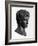 Head of Victorious Athlete Called the Benevento Head, Bronze, 5th century BC Greek-null-Framed Photographic Print