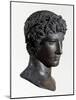 Head of Victorious Athlete Called the Benevento Head, Bronze, 5th century BC Greek-null-Mounted Photographic Print