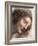 Head of Virgin, 1508-1512-Leonardo Da Vinci-Framed Giclee Print