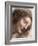 Head of Virgin, 1508-1512-Leonardo Da Vinci-Framed Giclee Print