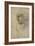 Head of Youth-Michelangelo-Framed Art Print