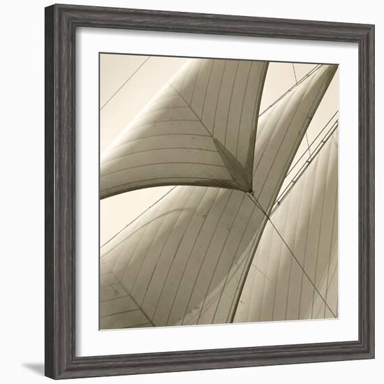 Head Sails of a Schooner-Michael Kahn-Framed Giclee Print