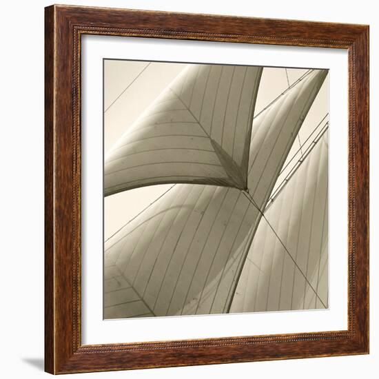 Head Sails of a Schooner-Michael Kahn-Framed Giclee Print