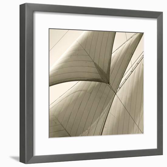 Head Sails of a Schooner-Michael Kahn-Framed Giclee Print