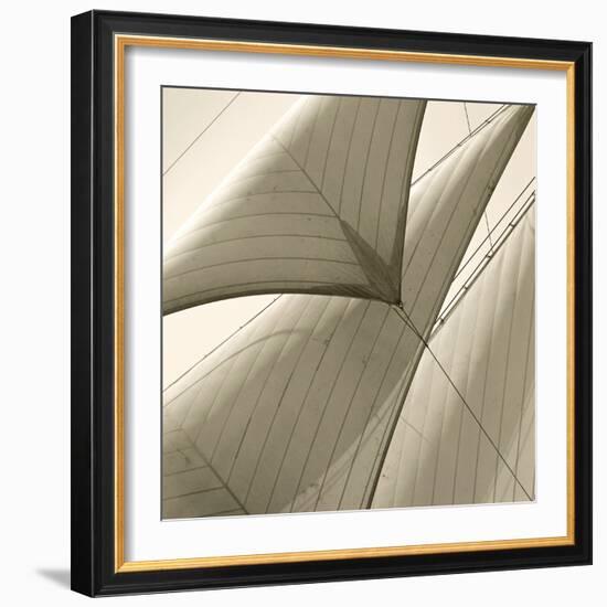 Head Sails of a Schooner-Michael Kahn-Framed Giclee Print