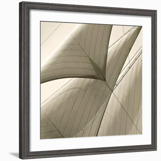 Head Sails of a Schooner-Michael Kahn-Framed Giclee Print