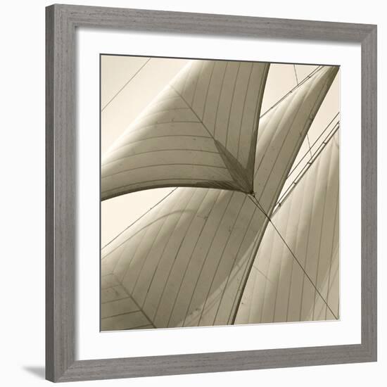 Head Sails of a Schooner-Michael Kahn-Framed Giclee Print