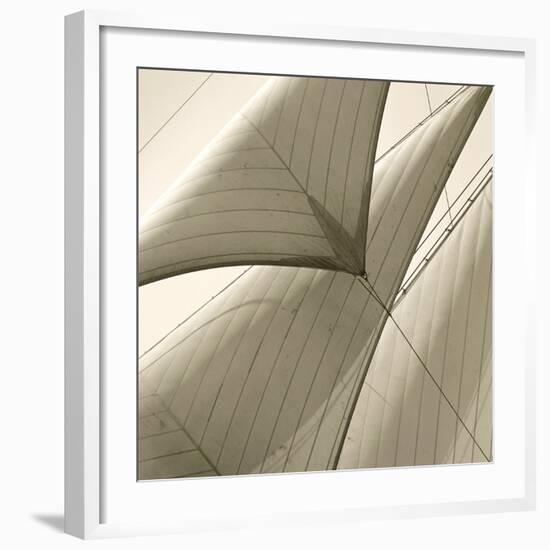 Head Sails of a Schooner-Michael Kahn-Framed Giclee Print