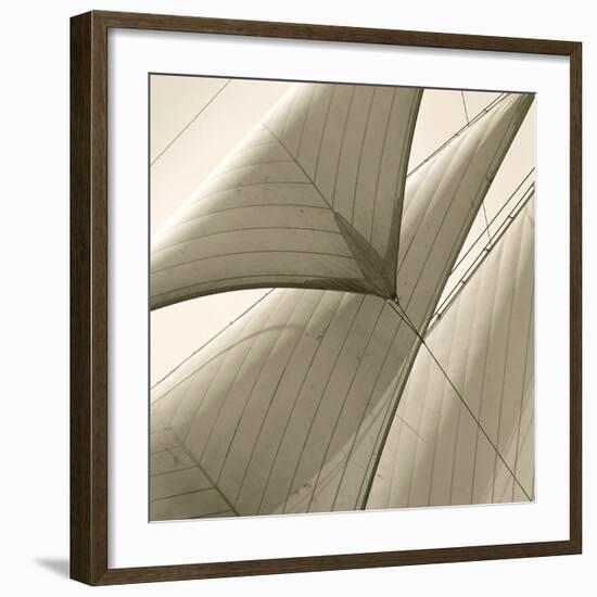 Head Sails of a Schooner-Michael Kahn-Framed Giclee Print