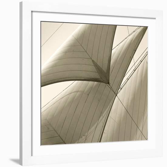 Head Sails of a Schooner-Michael Kahn-Framed Giclee Print