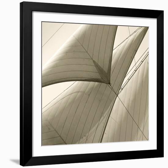 Head Sails of a Schooner-Michael Kahn-Framed Giclee Print