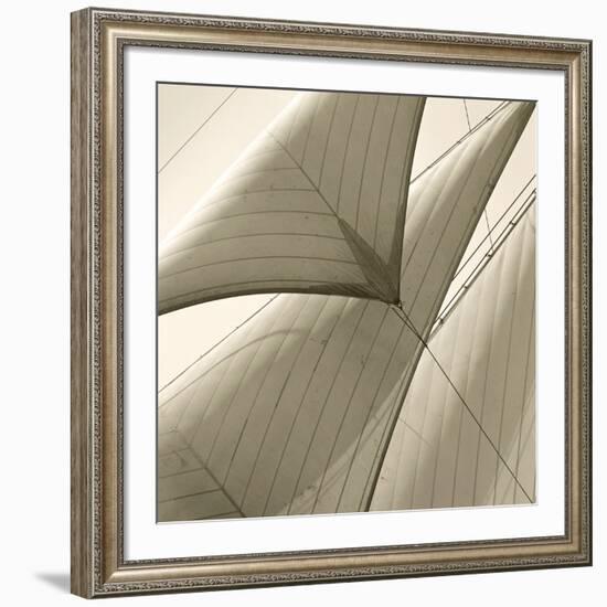 Head Sails of a Schooner-Michael Kahn-Framed Giclee Print