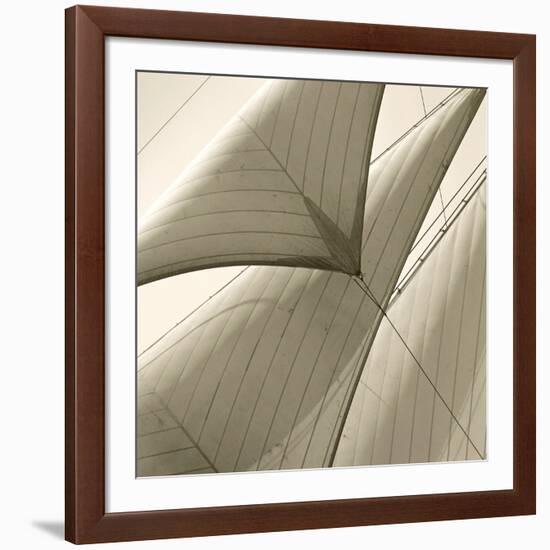 Head Sails of a Schooner-Michael Kahn-Framed Giclee Print