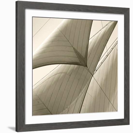 Head Sails of a Schooner-Michael Kahn-Framed Giclee Print