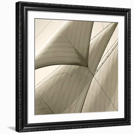 Head Sails of a Schooner-Michael Kahn-Framed Giclee Print