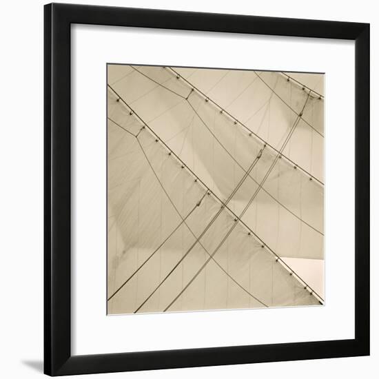 Head Sails of a Tall Ship-Michael Kahn-Framed Giclee Print