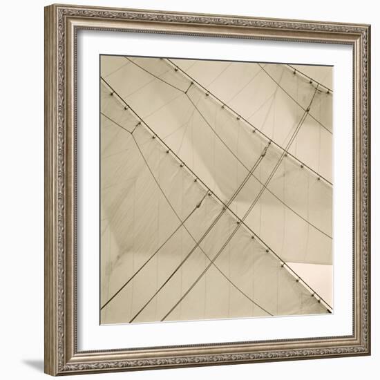 Head Sails of a Tall Ship-Michael Kahn-Framed Giclee Print