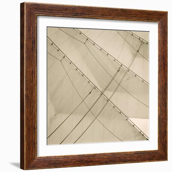 Head Sails of a Tall Ship-Michael Kahn-Framed Giclee Print