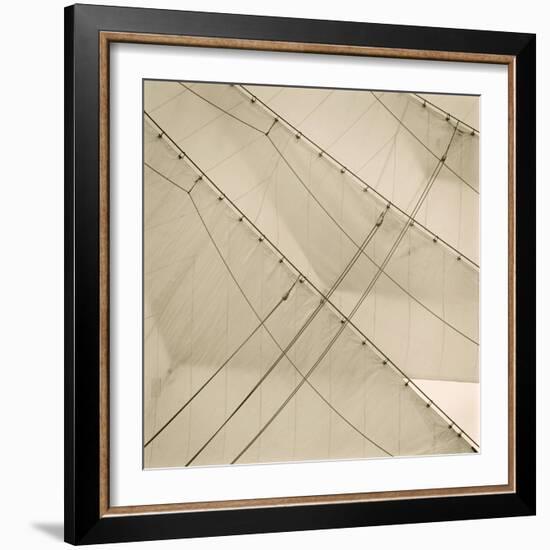 Head Sails of a Tall Ship-Michael Kahn-Framed Giclee Print