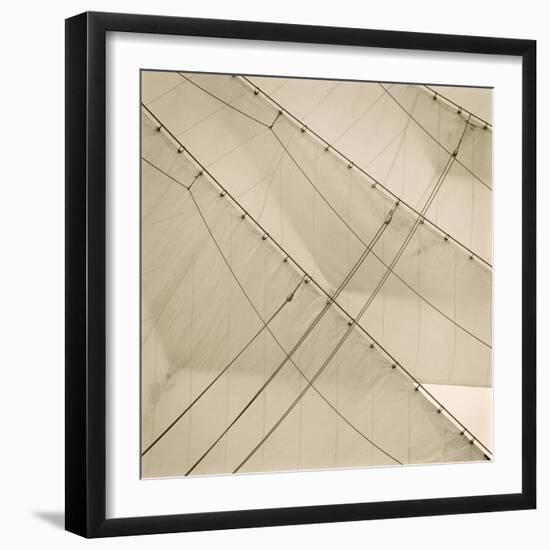 Head Sails of a Tall Ship-Michael Kahn-Framed Giclee Print