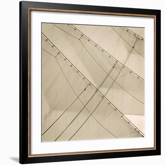 Head Sails of a Tall Ship-Michael Kahn-Framed Giclee Print