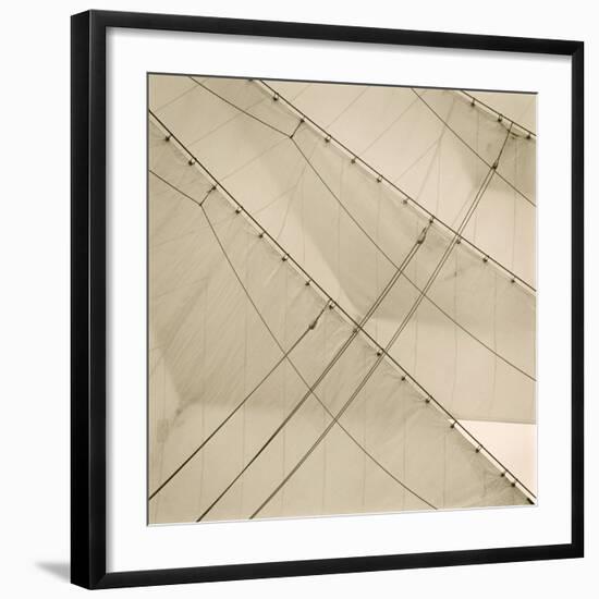 Head Sails of a Tall Ship-Michael Kahn-Framed Giclee Print