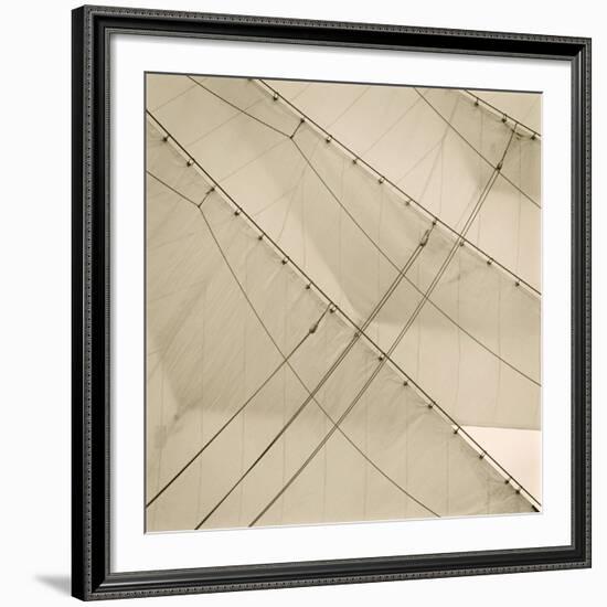 Head Sails of a Tall Ship-Michael Kahn-Framed Giclee Print