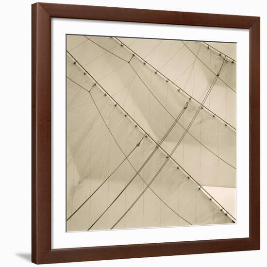 Head Sails of a Tall Ship-Michael Kahn-Framed Giclee Print