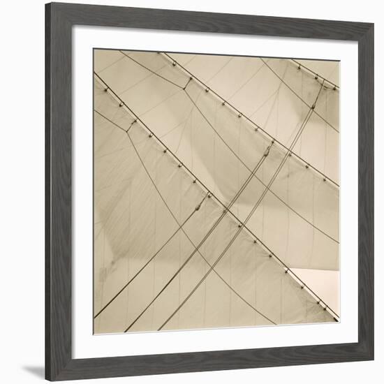 Head Sails of a Tall Ship-Michael Kahn-Framed Giclee Print