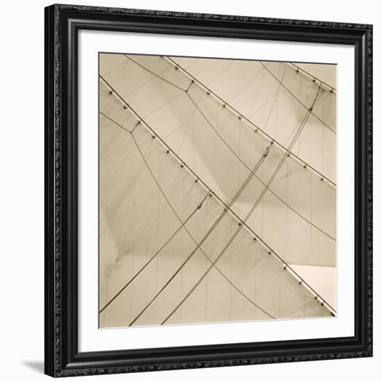 Head Sails of a Tall Ship-Michael Kahn-Framed Giclee Print