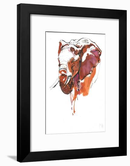 Head Study 6-Mark Adlington-Framed Giclee Print