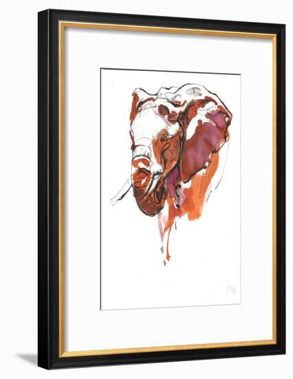 Head Study 6-Mark Adlington-Framed Giclee Print