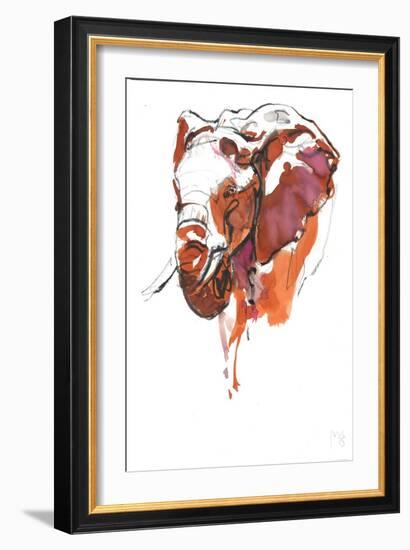 Head Study 6-Mark Adlington-Framed Giclee Print