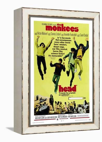 Head, The Monkees-null-Framed Stretched Canvas