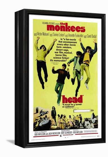 Head, The Monkees-null-Framed Stretched Canvas