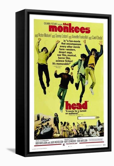 Head, The Monkees-null-Framed Stretched Canvas