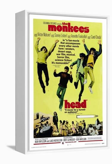 Head, The Monkees-null-Framed Stretched Canvas