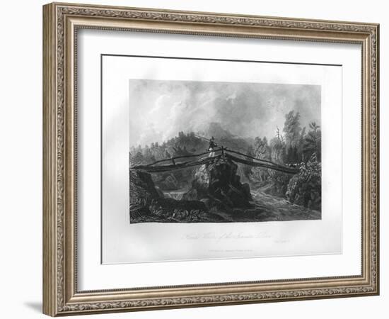 Head Waters of the Juniata River, Pennsylvania, 1855-null-Framed Giclee Print