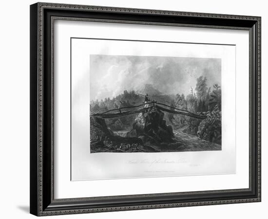 Head Waters of the Juniata River, Pennsylvania, 1855-null-Framed Giclee Print