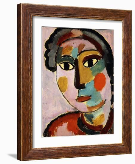 Head-Alexej Von Jawlensky-Framed Giclee Print