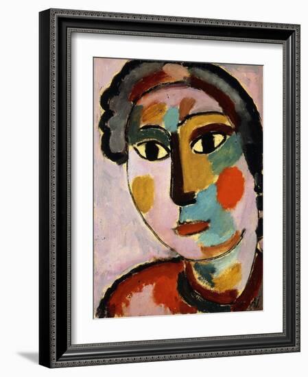 Head-Alexej Von Jawlensky-Framed Giclee Print