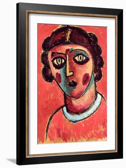 Head-Alexej Von Jawlensky-Framed Giclee Print