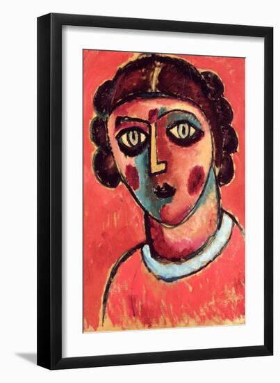 Head-Alexej Von Jawlensky-Framed Giclee Print