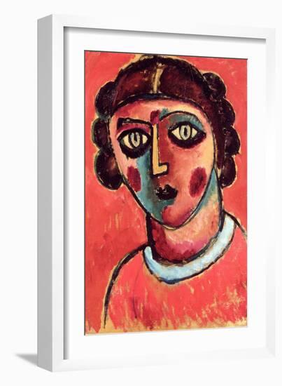 Head-Alexej Von Jawlensky-Framed Giclee Print